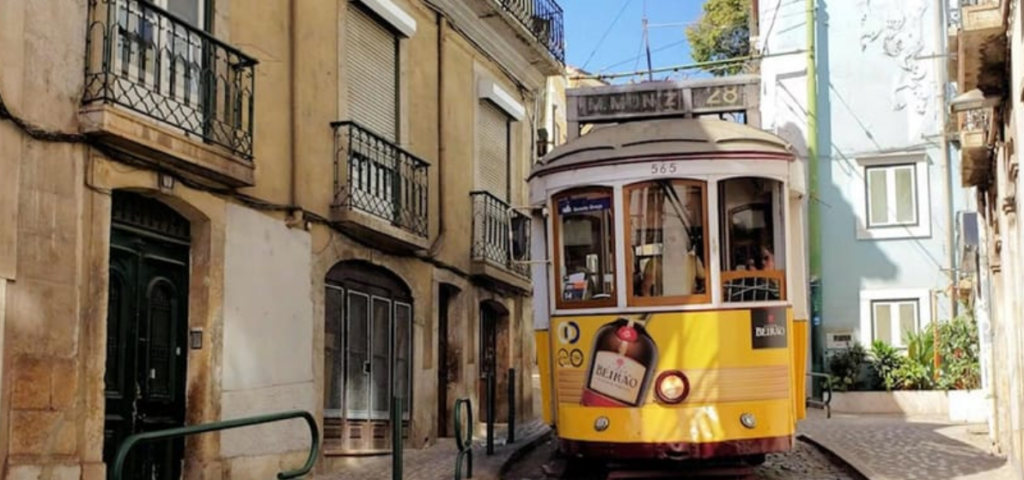 visiter lisbonne en 3 jours, tram 28