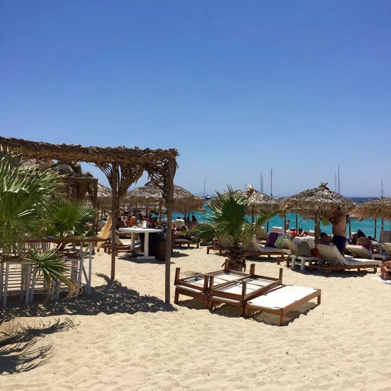 mykonos beach