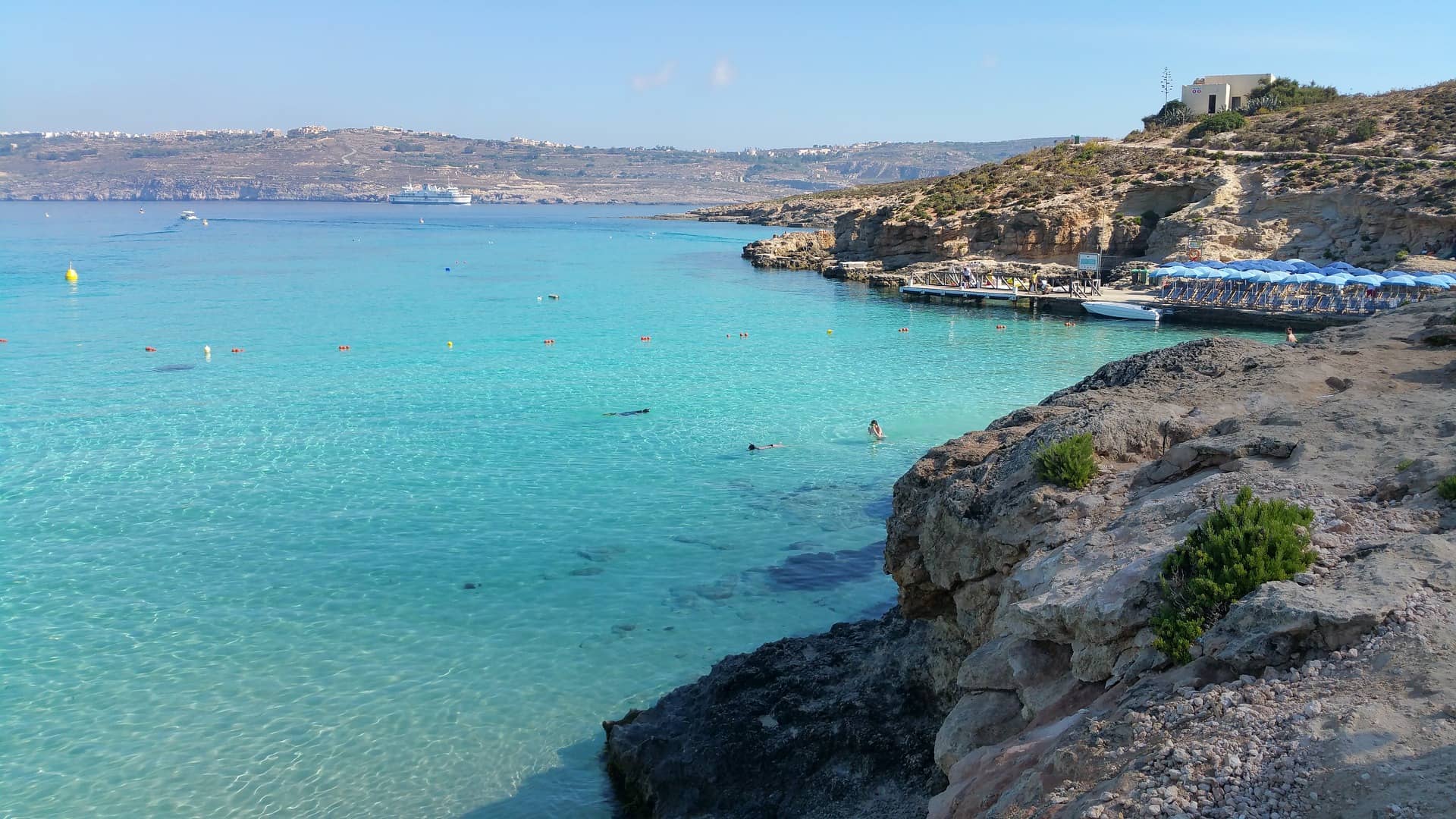 gozo bleu lagoon malte