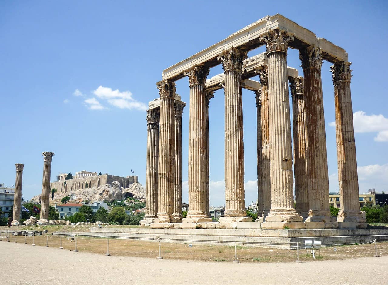 Athens things to do temple of zeus 