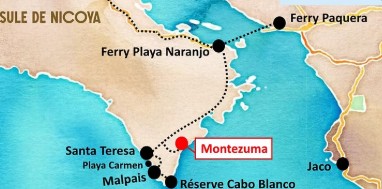 carte montezuma costa rica