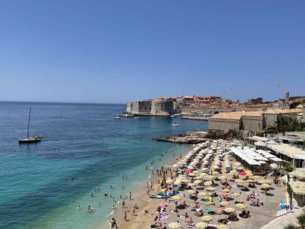 plage de Banje Dubrovnik