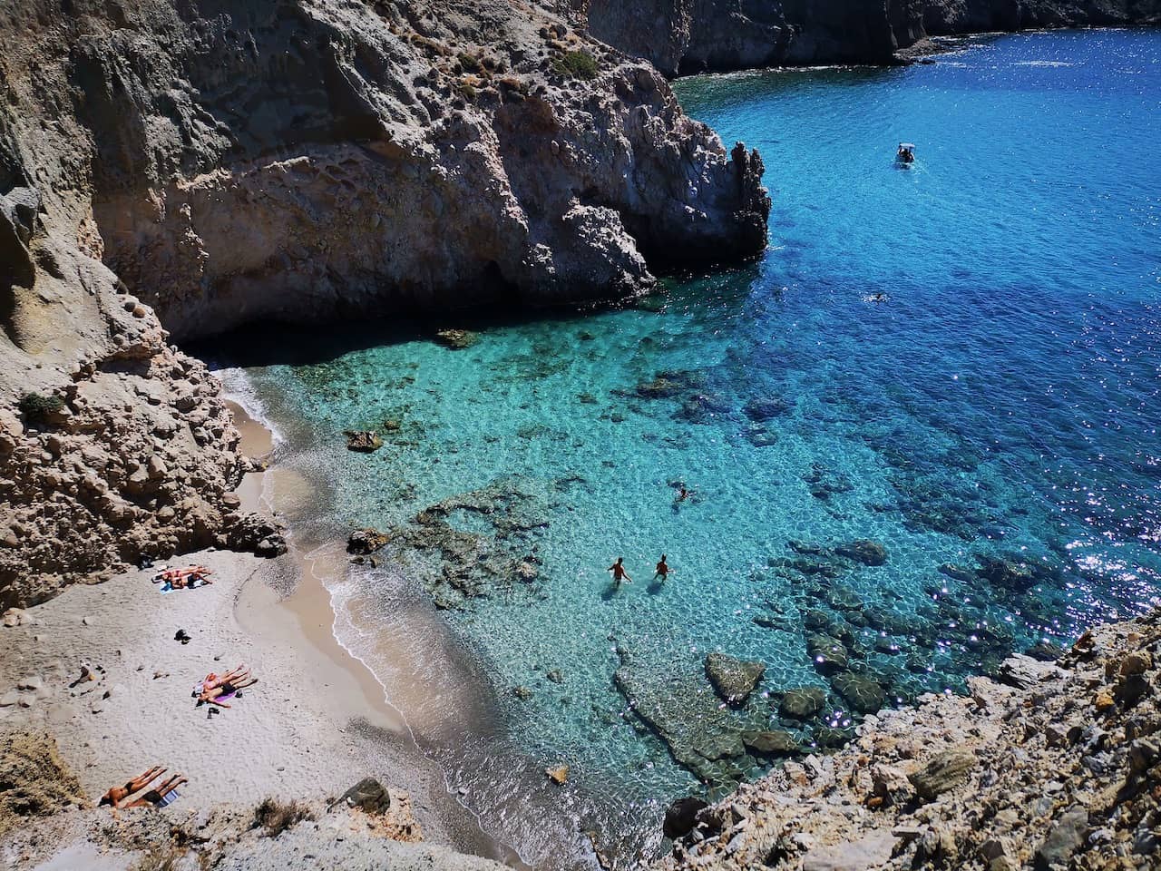 greek beach island