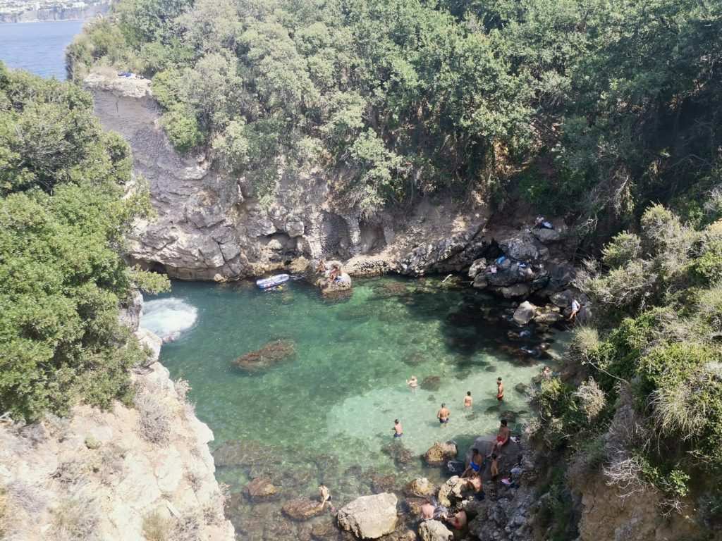 piscine naturelle à Sorrento