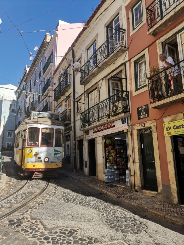 tram 28 de Lisbonne