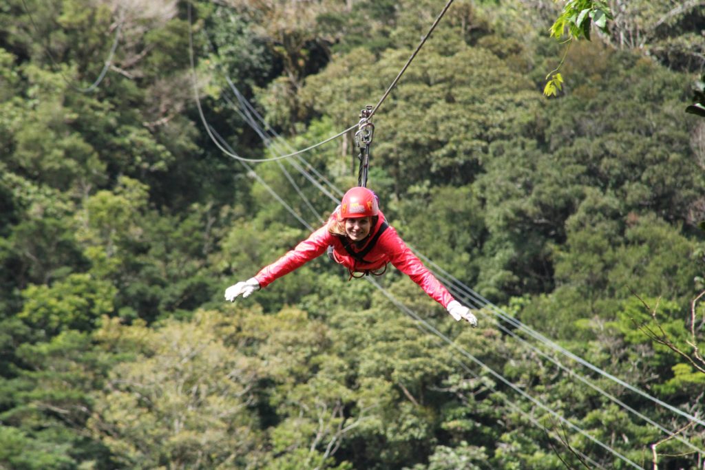 tyrolienne à Monteverde