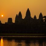 temple d'angkor au lever du soleil