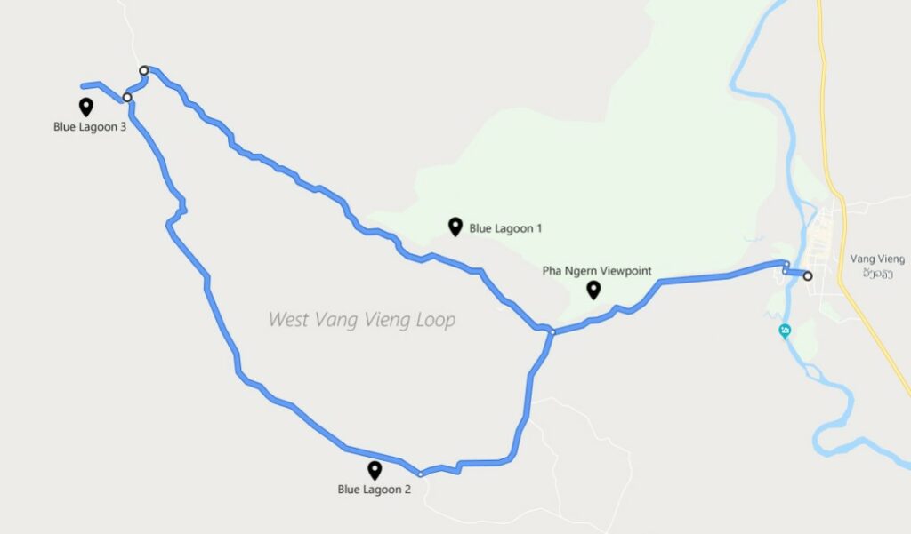boucle de vang vieng : que faire en 3 jours