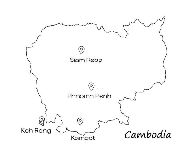 itinéraire Cambodge