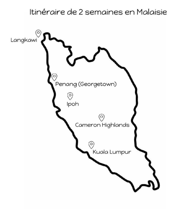 itinéraire Malaisie