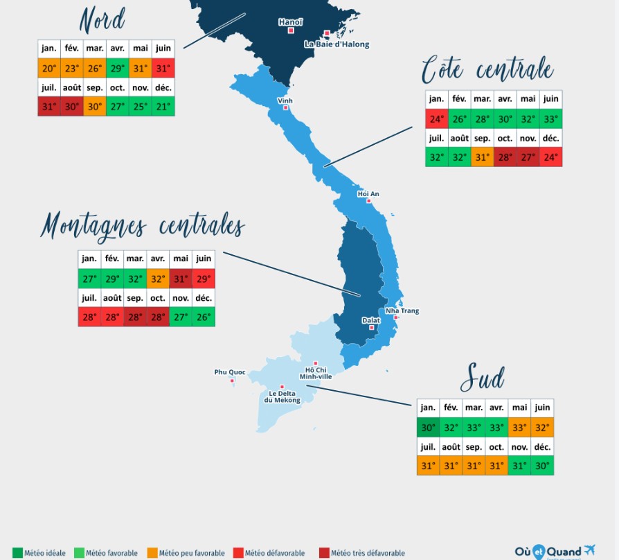 quand patir  au vietnam