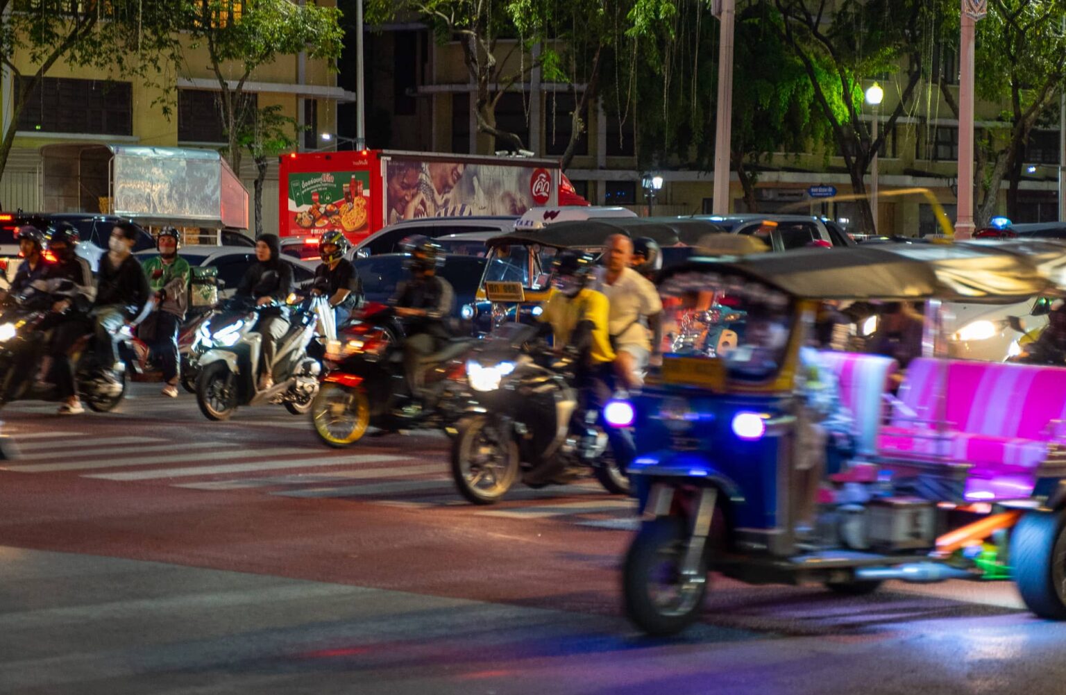 getting around thailand