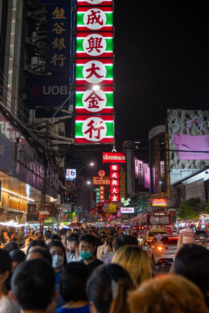 rue de chinatown a bangkok