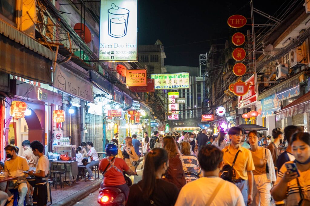 chinatown en soirée