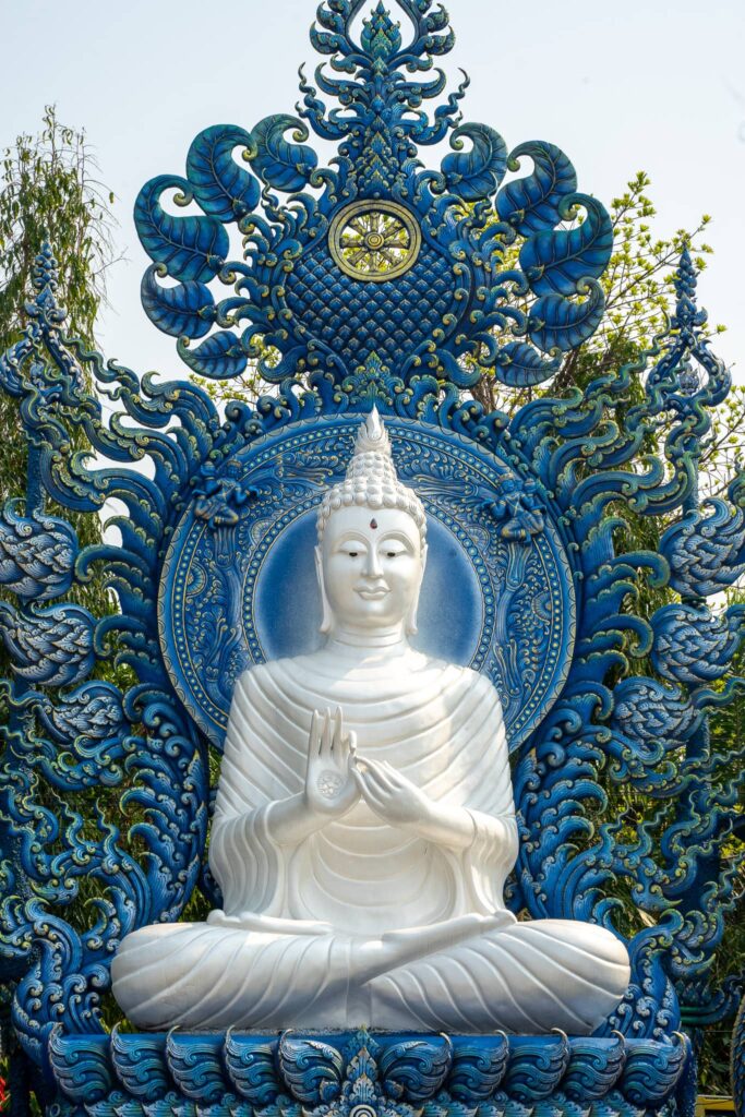 temple bleu à chiang rai