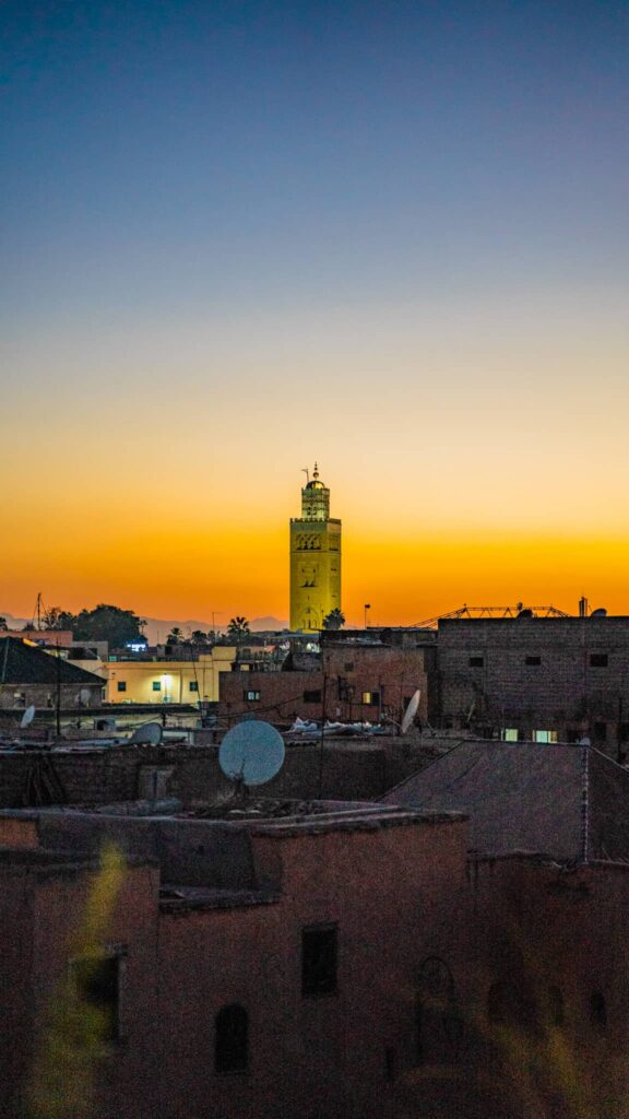 mosquée Koutoubia marrakech