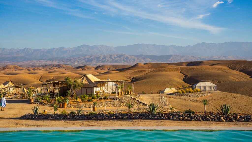 désert agafay maroc
