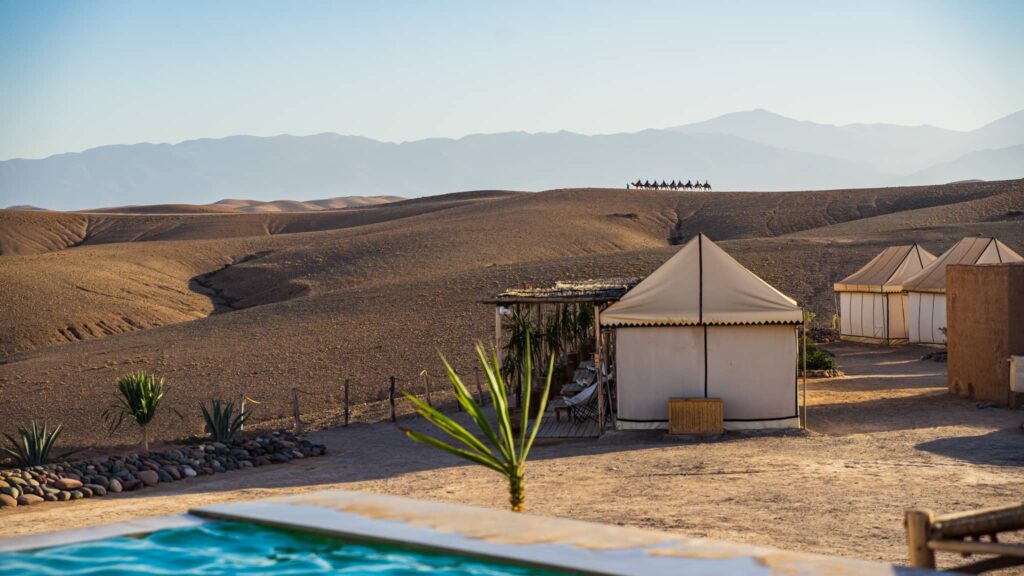 désert agafay maroc
