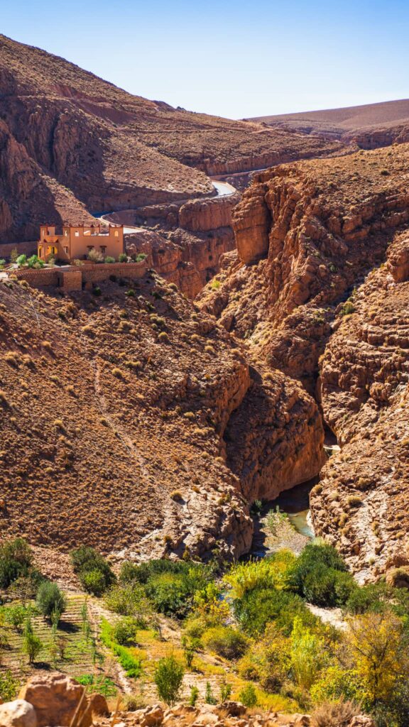 paysages marocain lors d'un roadtrip au maroc