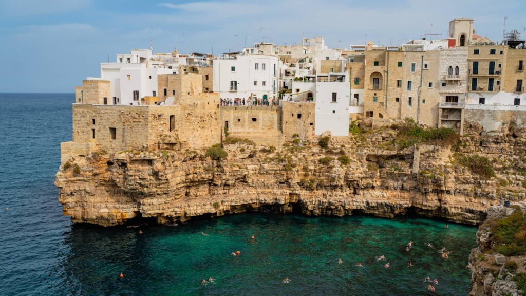 Polignano a mare, voyage dans les Pouilles
