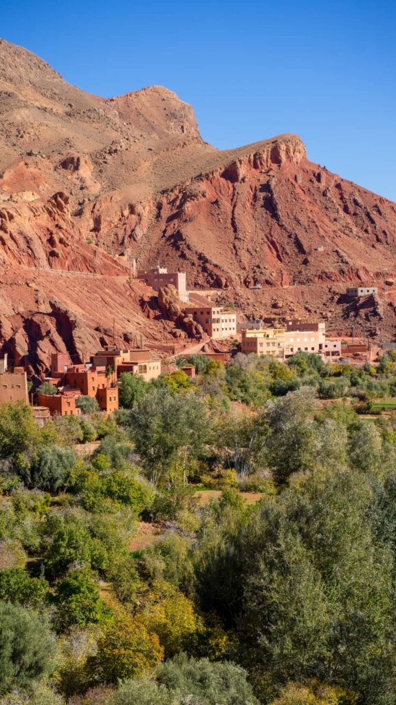 paysages marocain lors d'un roadtrip au maroc