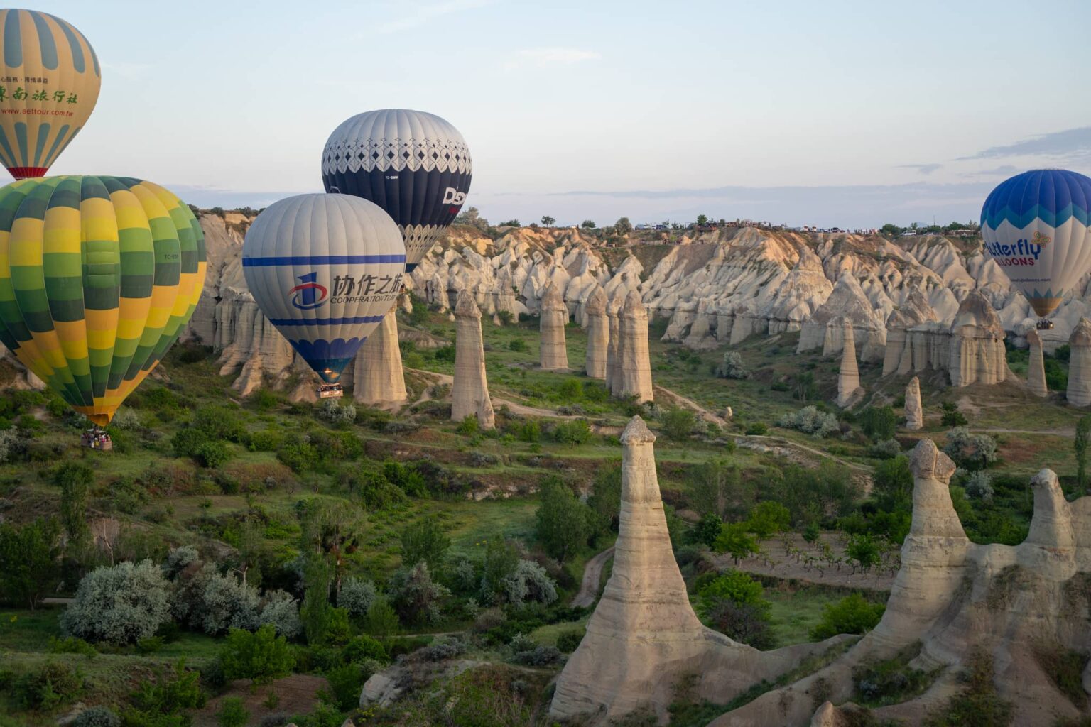survoler la cappadoce en montgolfiere