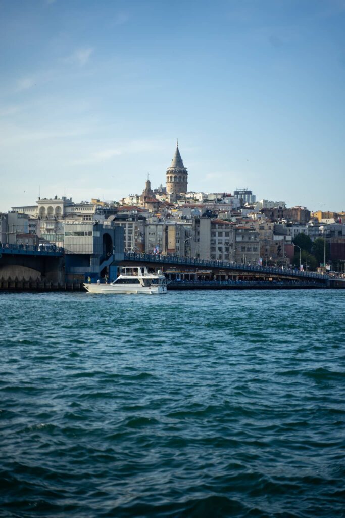 vue depuis le pont de galata