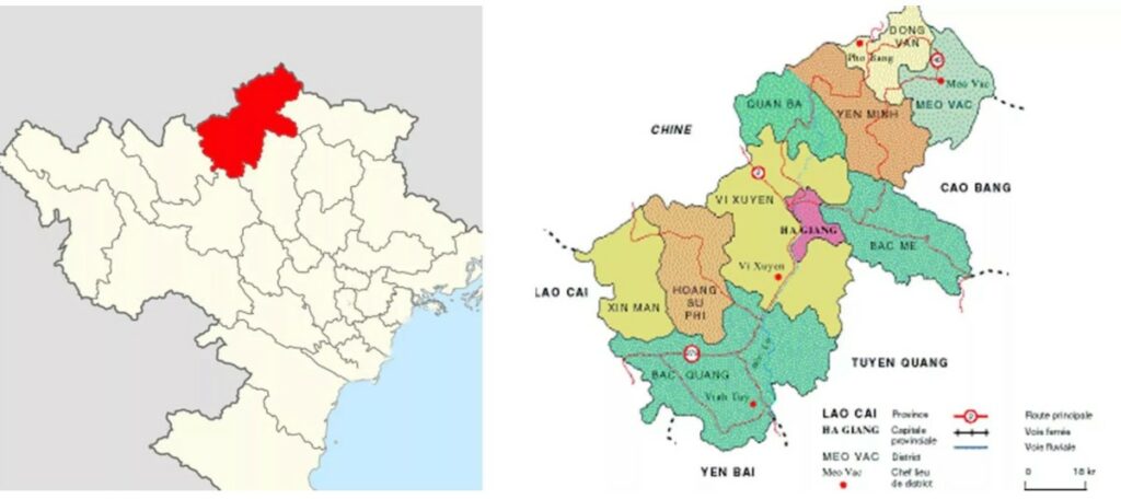 carte boucle de ha giang