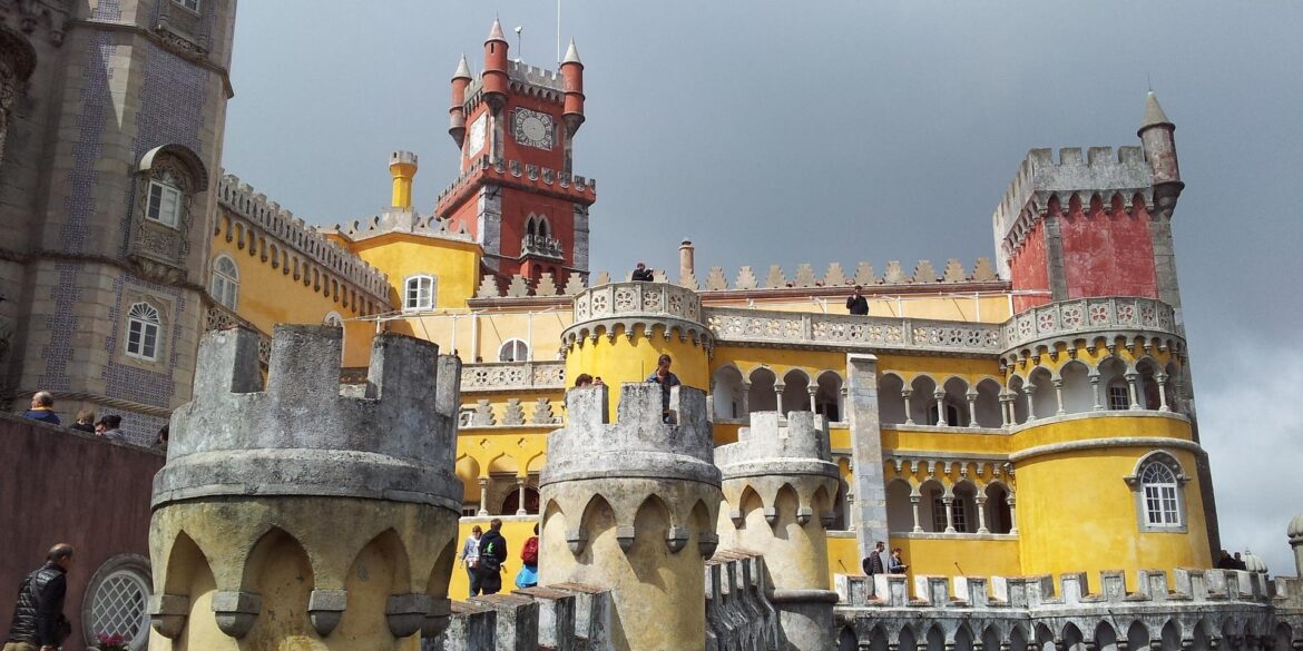 photo du chateau de sintra