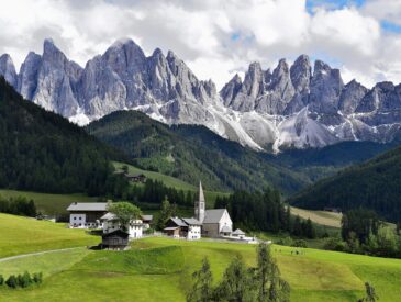 roadtrtip dans les dolomits en van