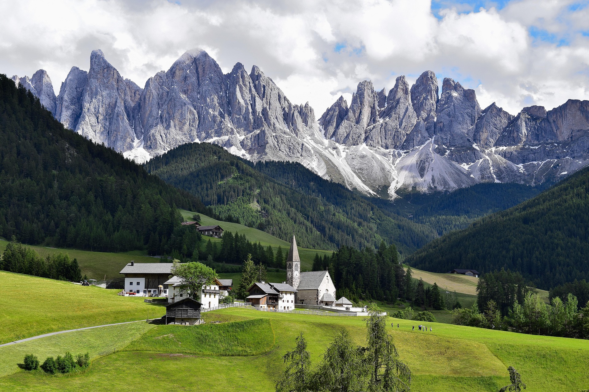 roadtrtip dans les dolomits en van