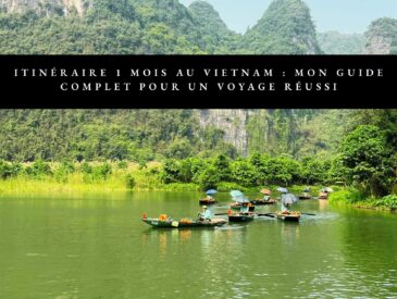 itinéraire au vietnam 1 mois