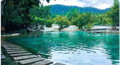 piscine d'emeraude à krabi