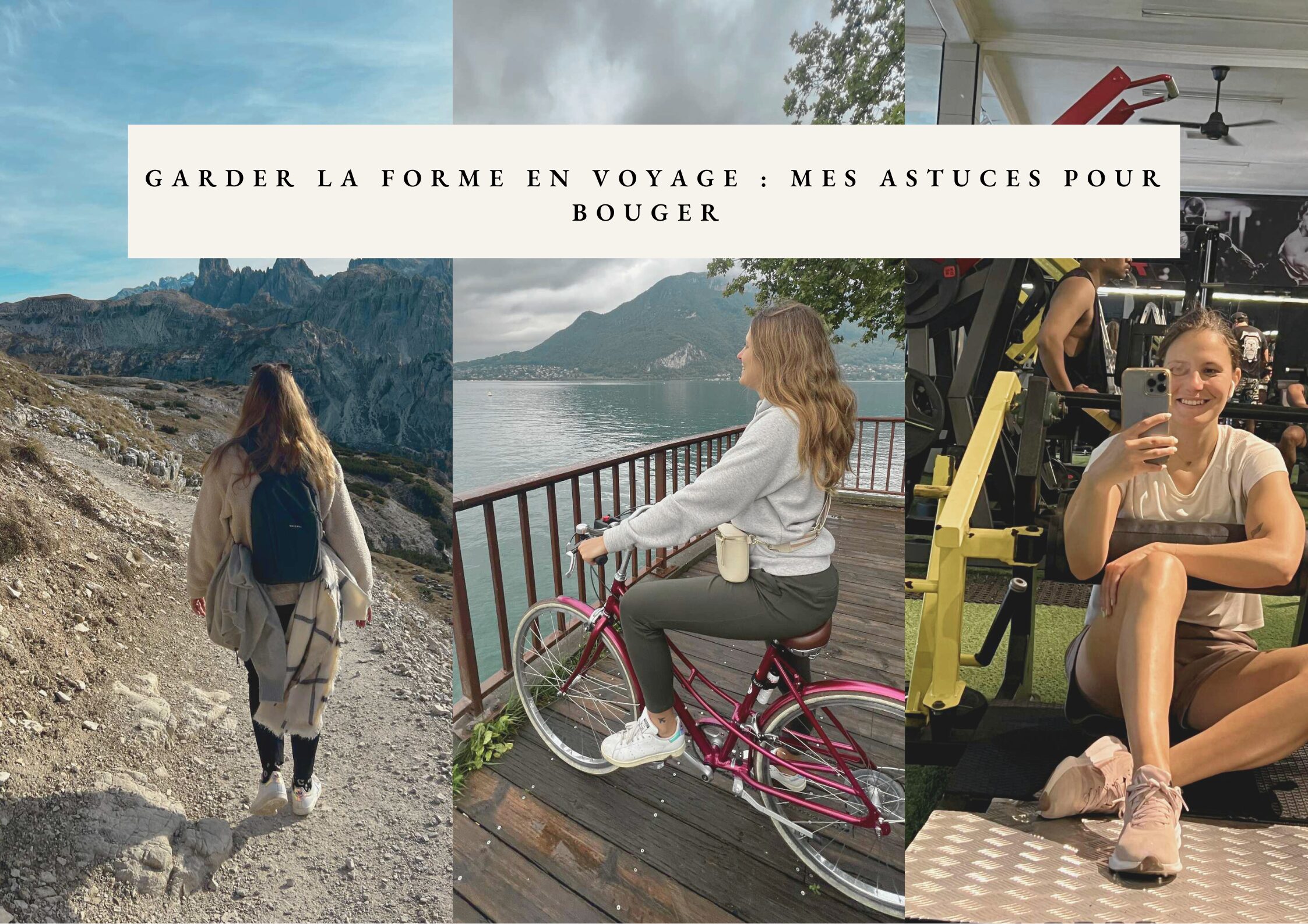 bouger en voyage