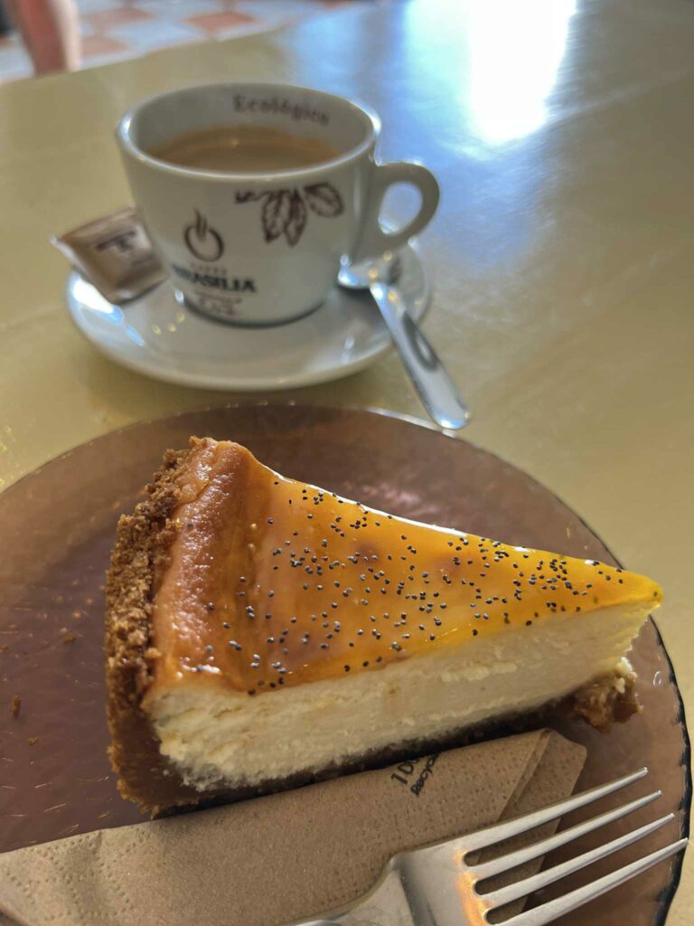 cheesecake à lanzarote