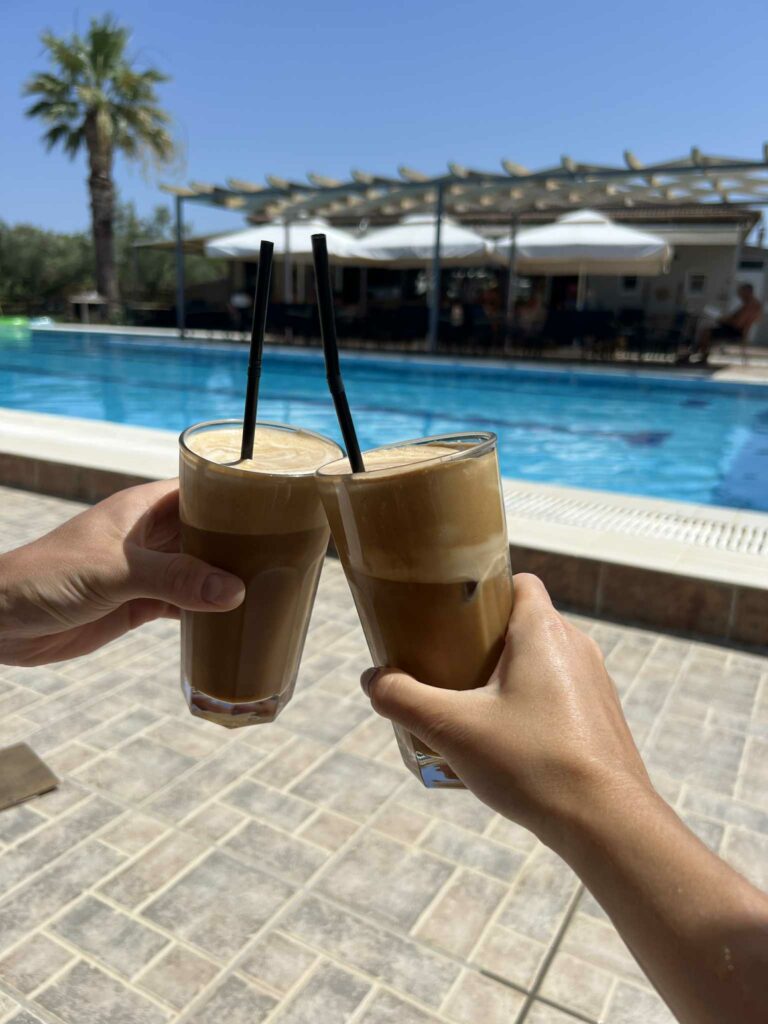 café frappe en grèce