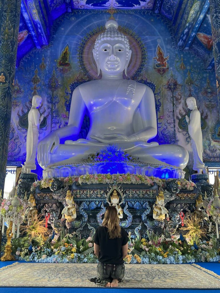 temple bleu à chiang rai