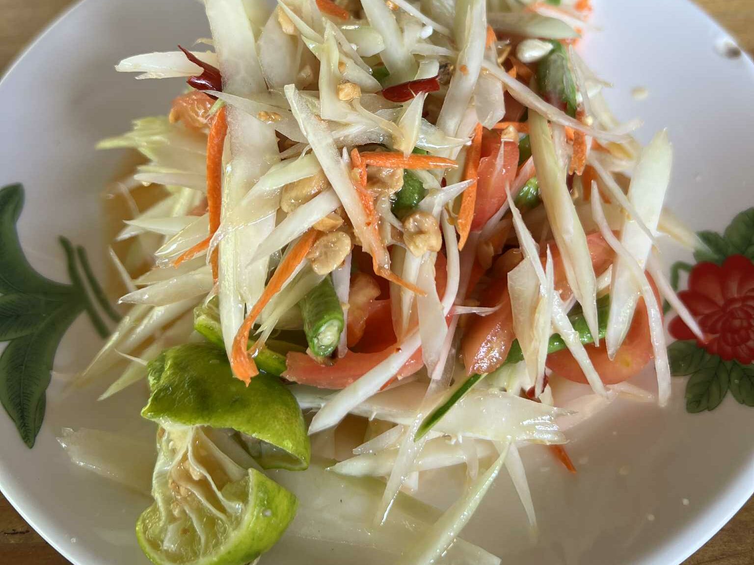 som tam plat thaïlande