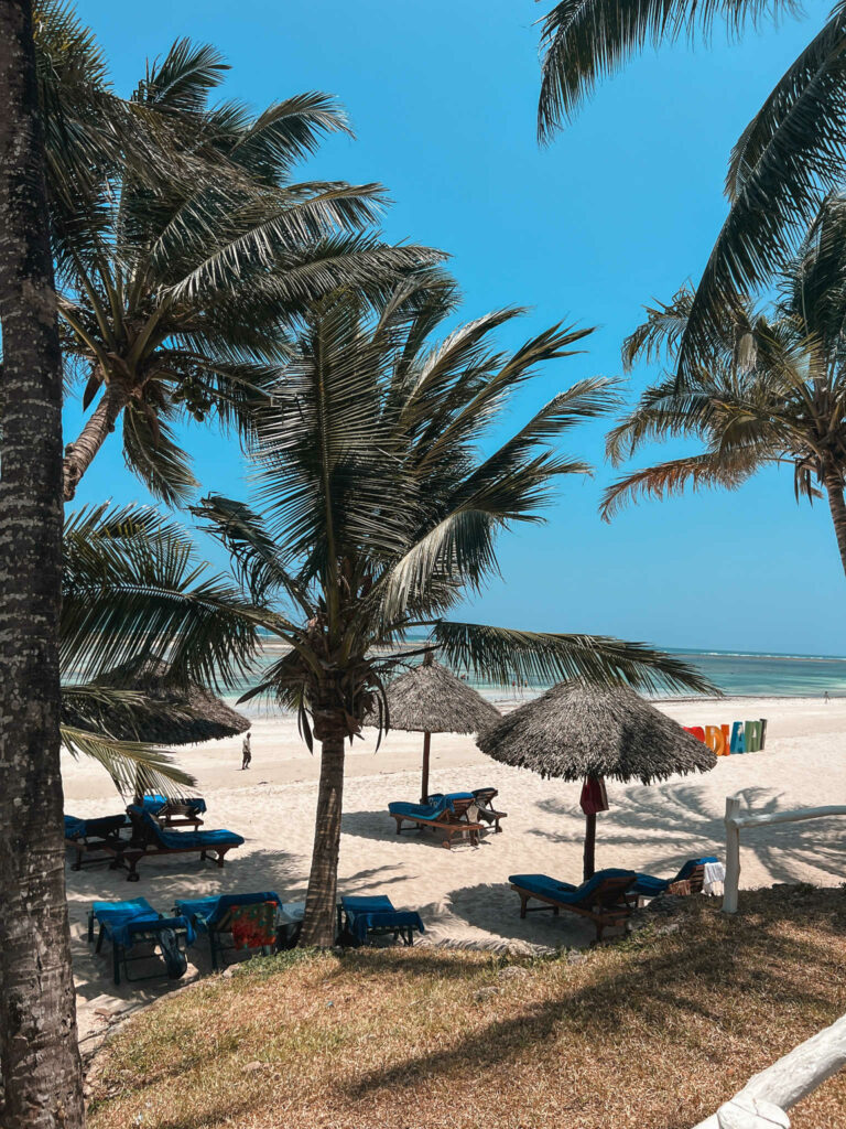 que faire à diani beach au kenya