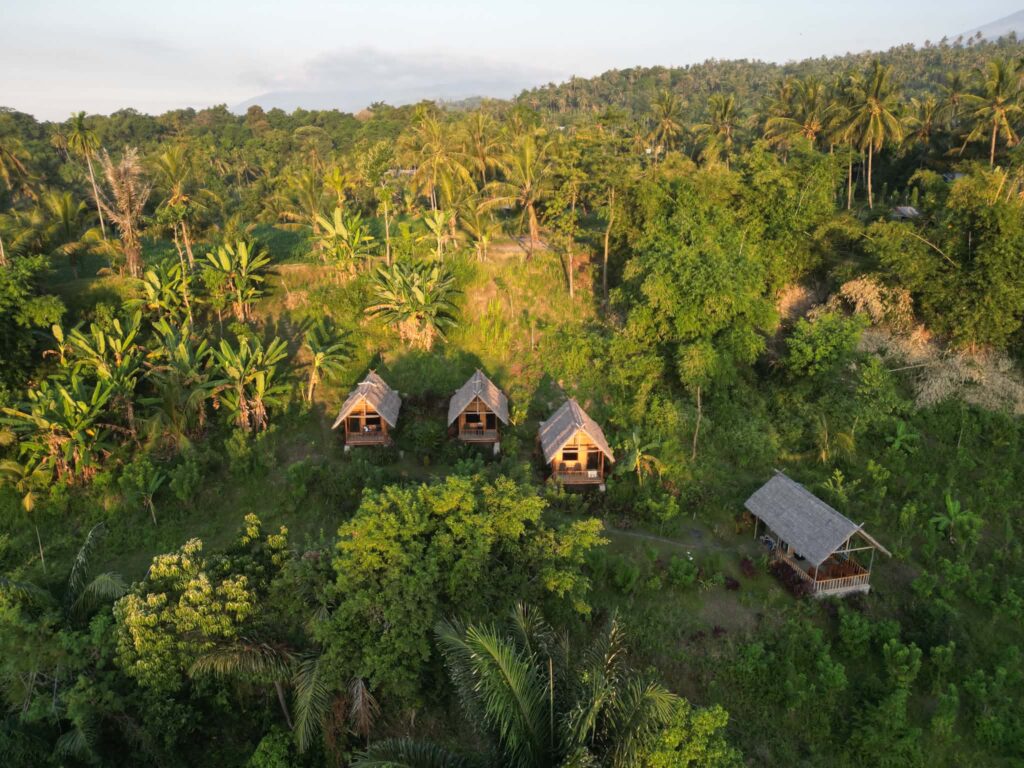 vue drone sanaru lombok itinéraire 10 jours lombok